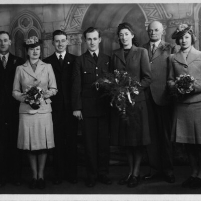 Kenneth Richard Pexman and Mabel Isobel Marshall&#039;s wedding